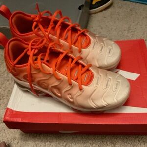 Nike Orange vapor max